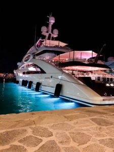 Jacht haven Ibiza stad